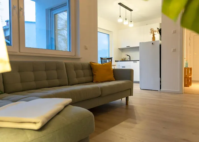 アパート Zentrale Neubauwohnung In *